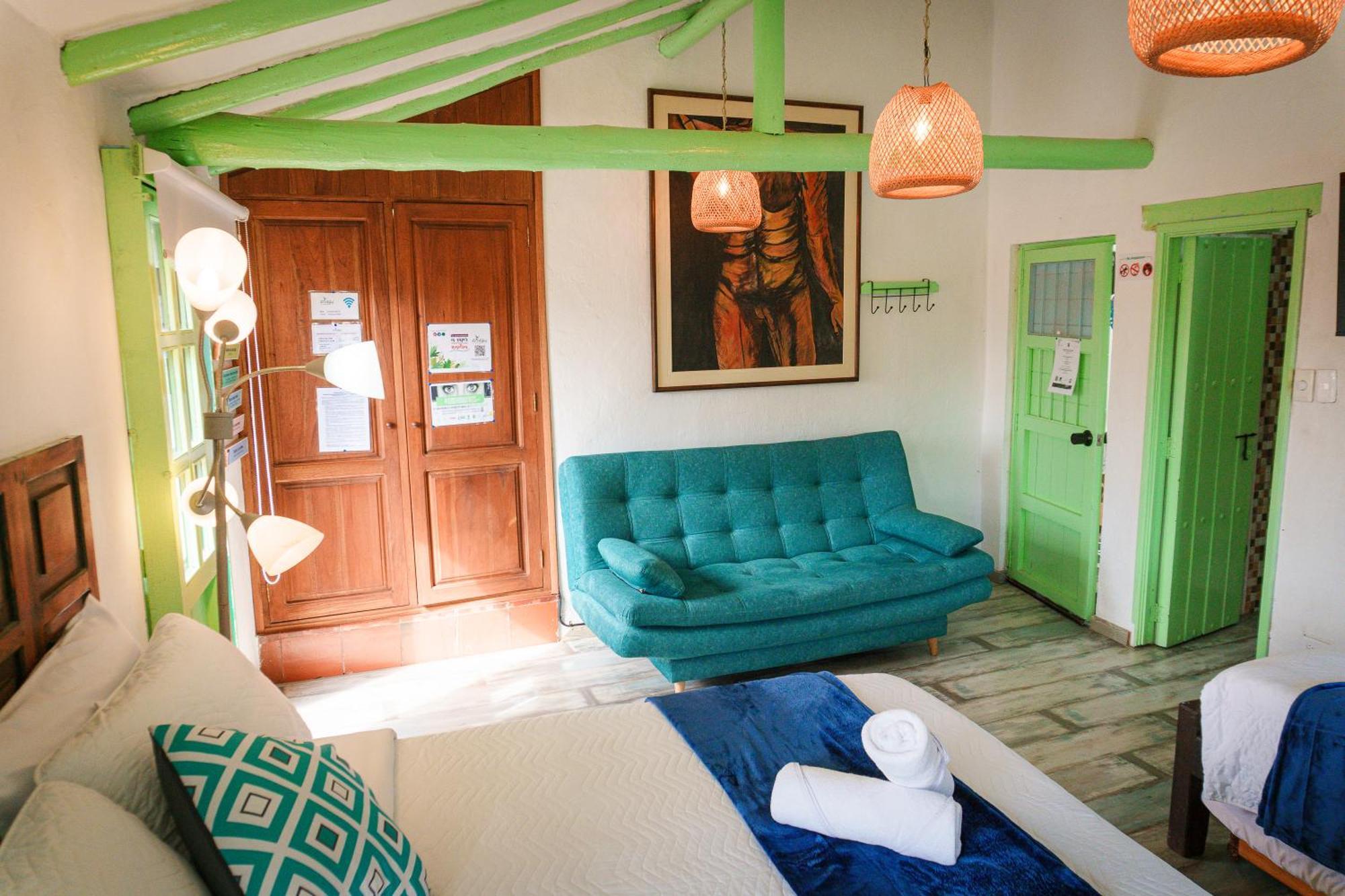 Apartamentos Y Habitaciones Le Colibri - Villa De Leyva Zewnętrze zdjęcie