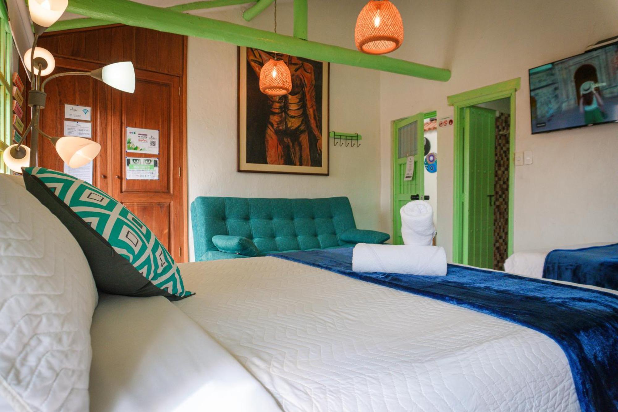 Apartamentos Y Habitaciones Le Colibri - Villa De Leyva Zewnętrze zdjęcie