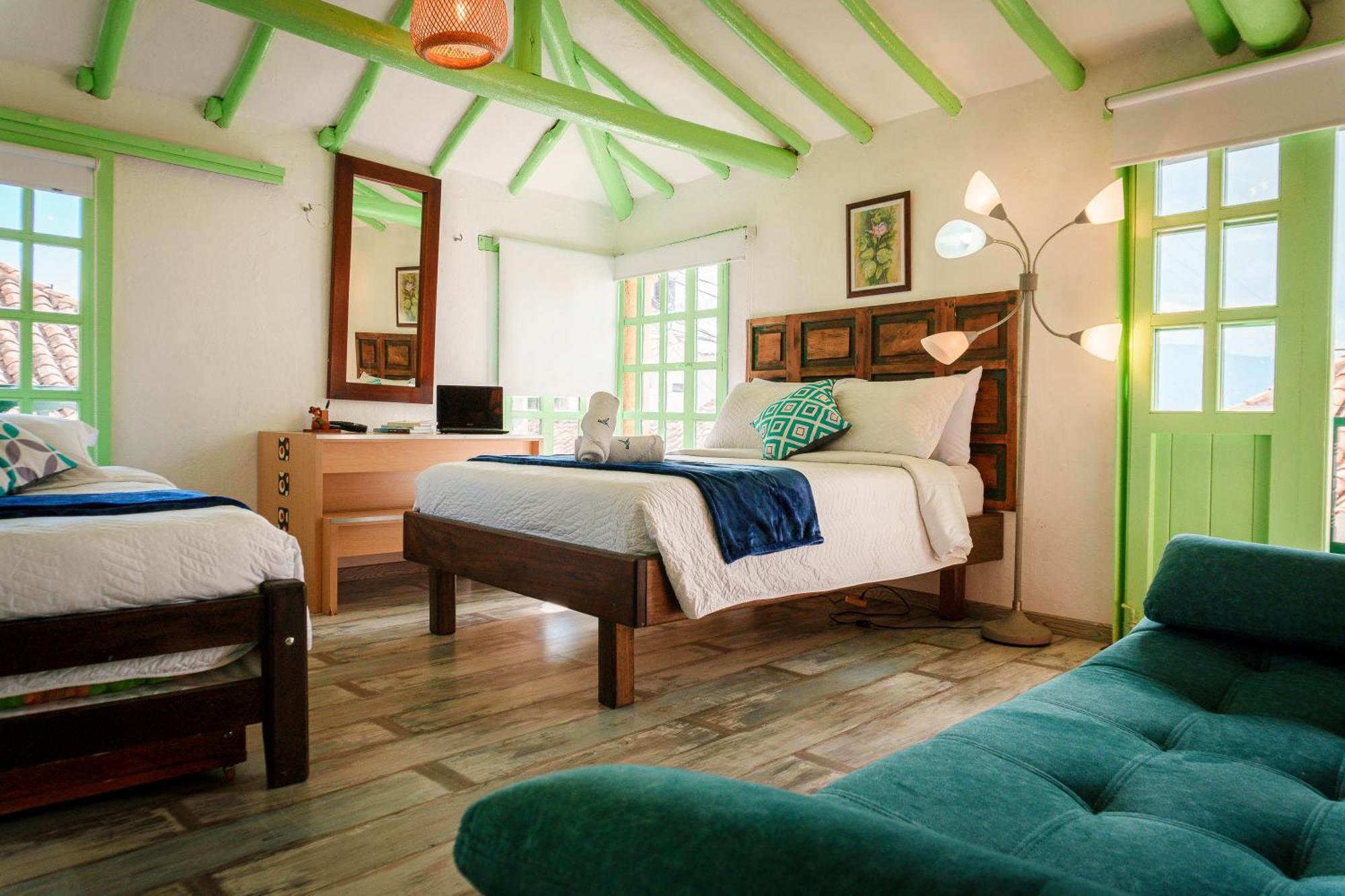 Apartamentos Y Habitaciones Le Colibri - Villa De Leyva Zewnętrze zdjęcie