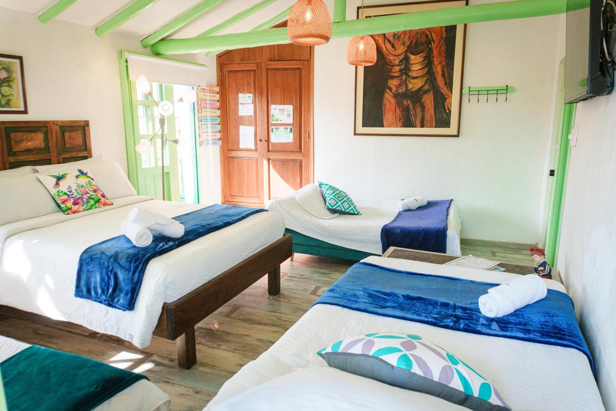 Apartamentos Y Habitaciones Le Colibri - Villa De Leyva Zewnętrze zdjęcie