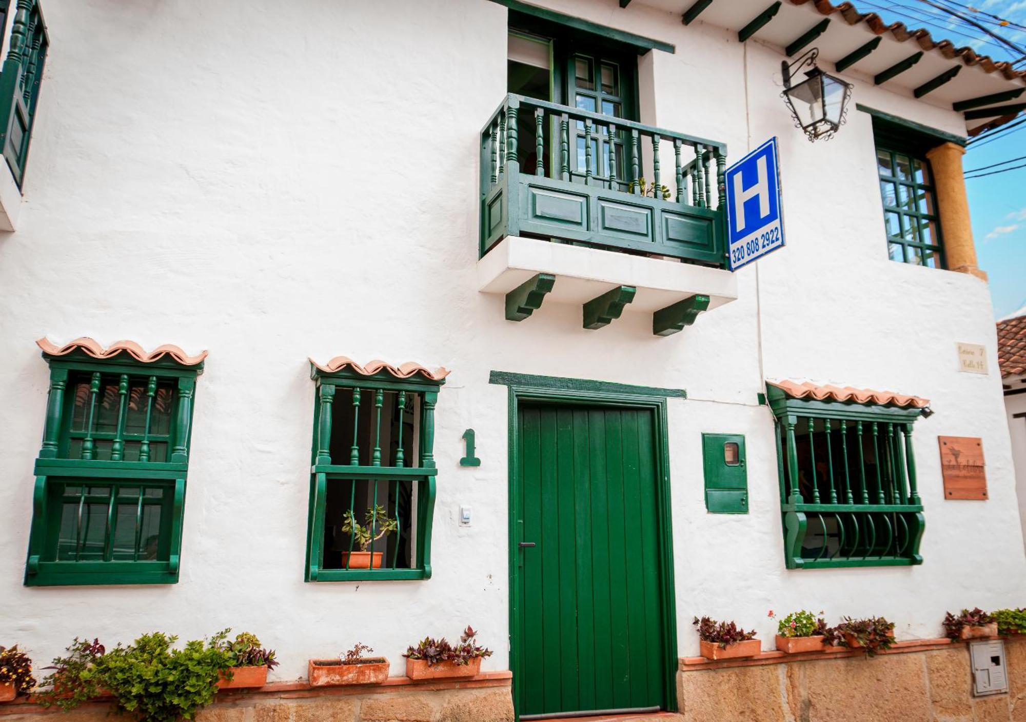Apartamentos Y Habitaciones Le Colibri - Villa De Leyva Zewnętrze zdjęcie