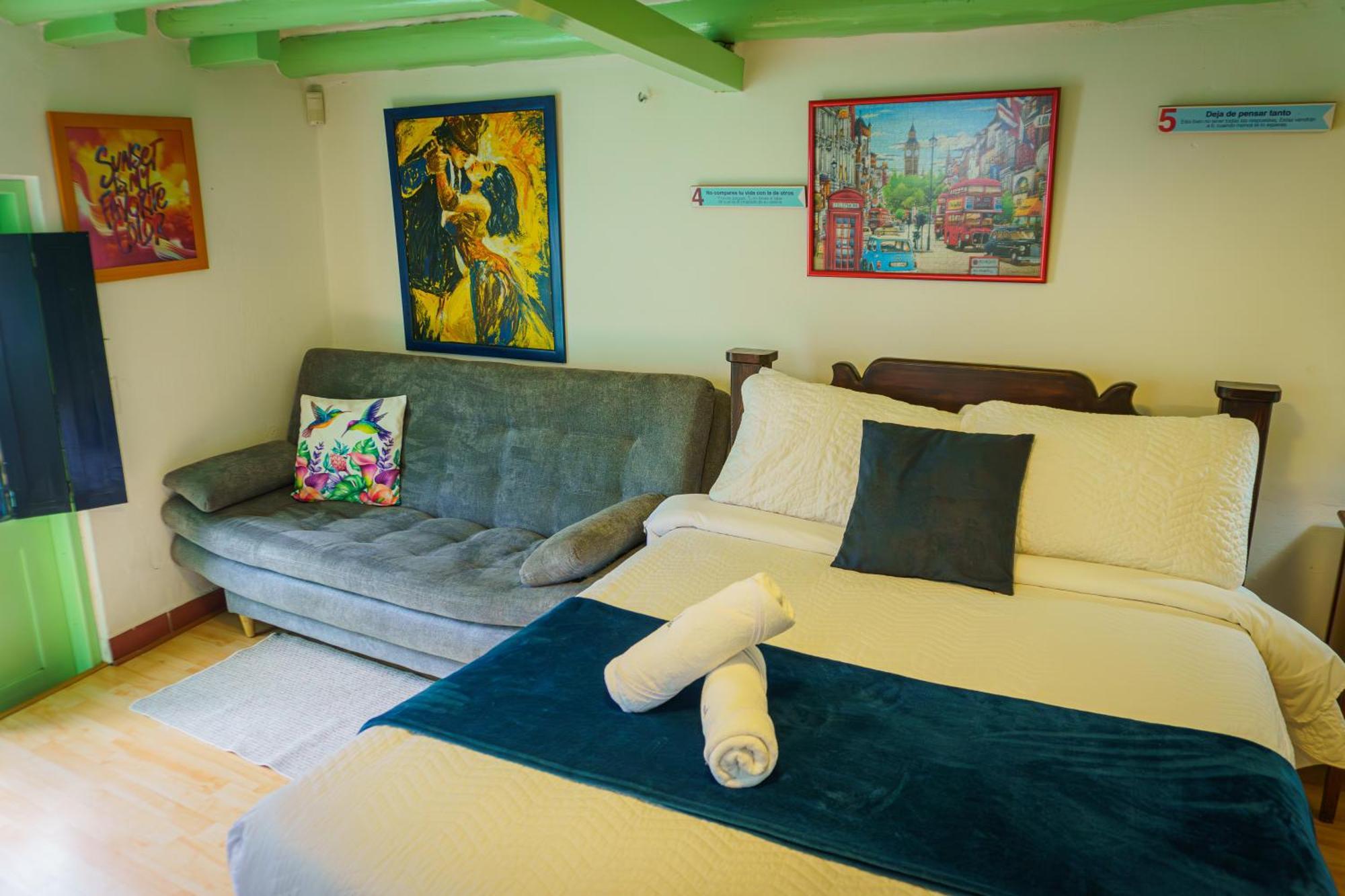 Apartamentos Y Habitaciones Le Colibri - Villa De Leyva Zewnętrze zdjęcie