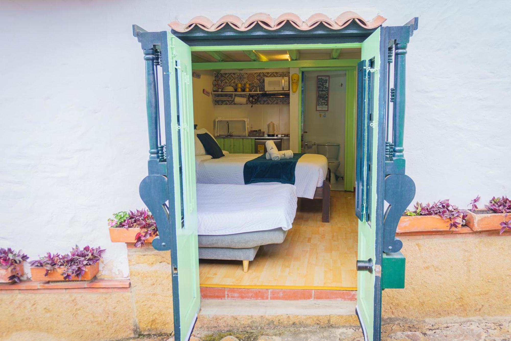 Apartamentos Y Habitaciones Le Colibri - Villa De Leyva Zewnętrze zdjęcie