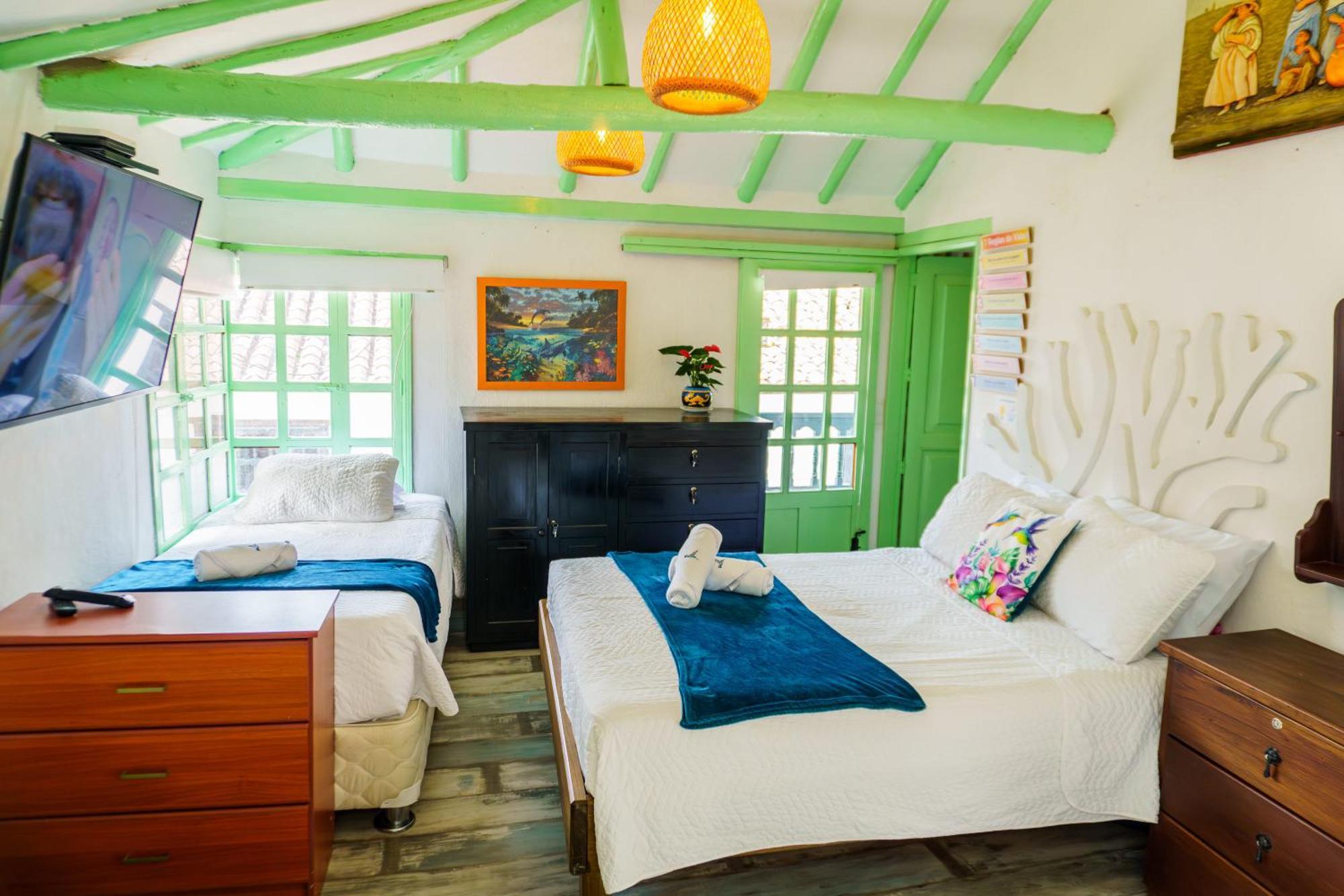 Apartamentos Y Habitaciones Le Colibri - Villa De Leyva Zewnętrze zdjęcie