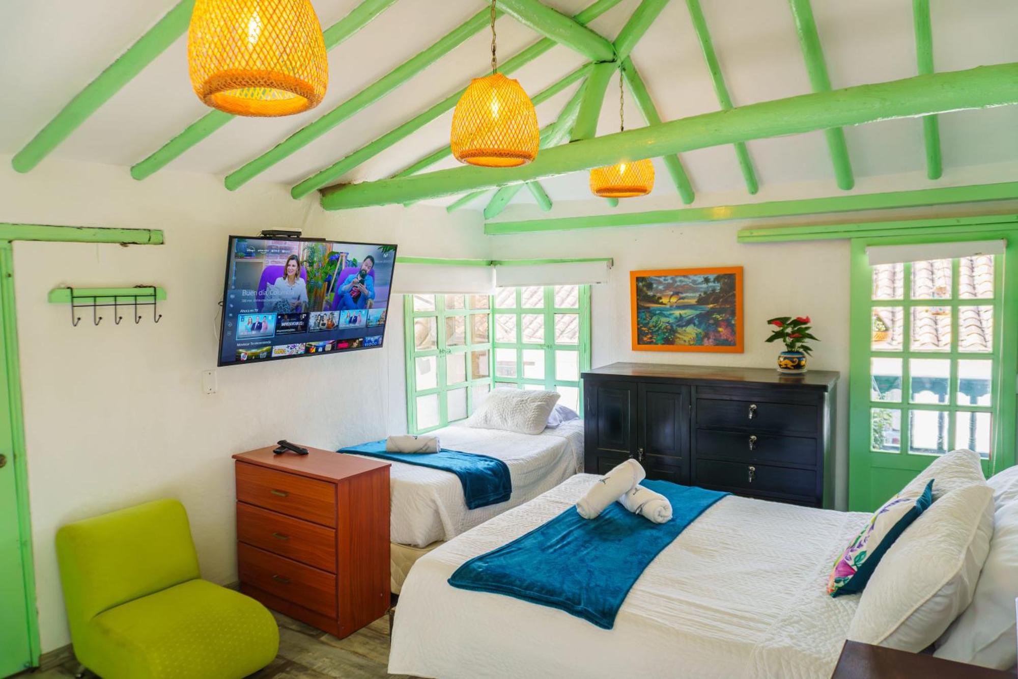 Apartamentos Y Habitaciones Le Colibri - Villa De Leyva Zewnętrze zdjęcie