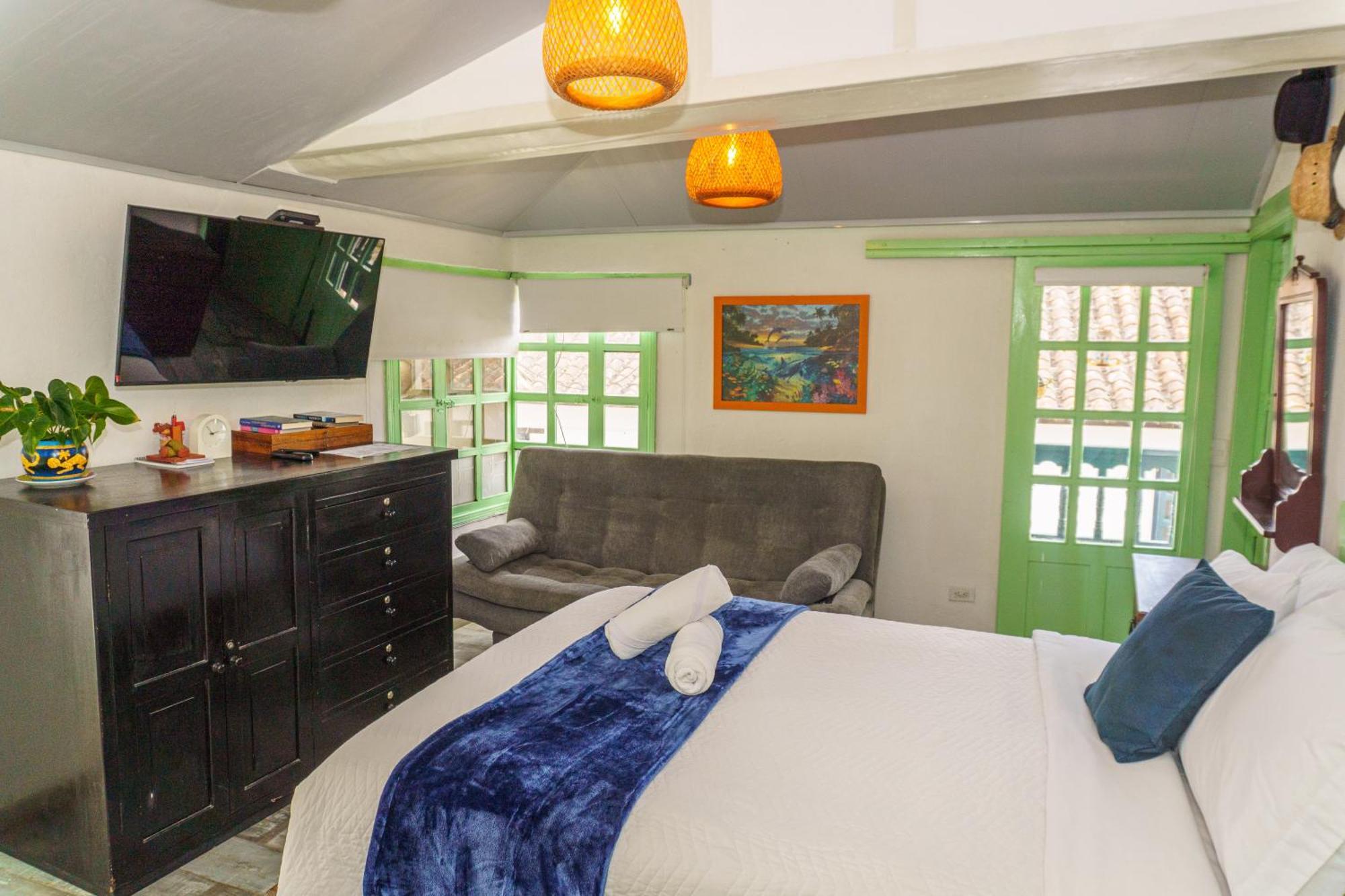Apartamentos Y Habitaciones Le Colibri - Villa De Leyva Zewnętrze zdjęcie