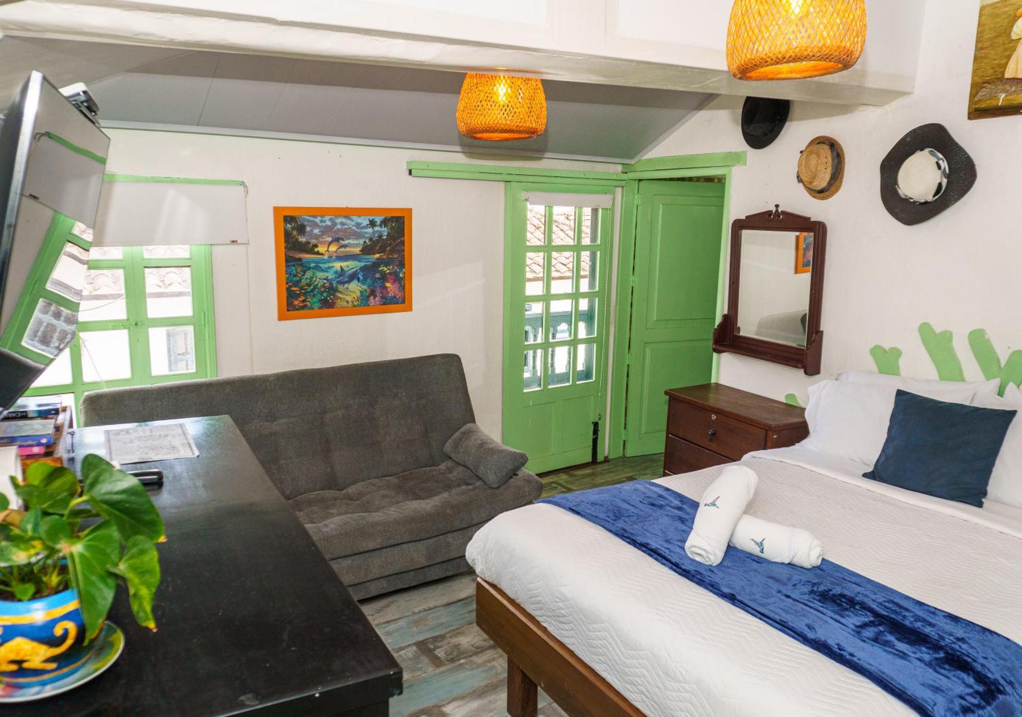 Apartamentos Y Habitaciones Le Colibri - Villa De Leyva Zewnętrze zdjęcie