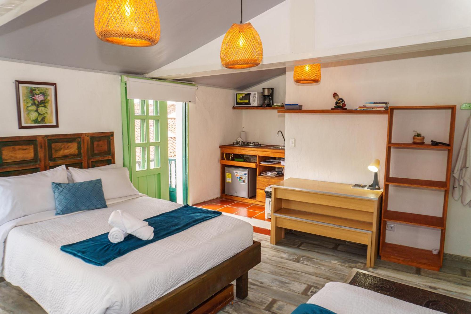 Apartamentos Y Habitaciones Le Colibri - Villa De Leyva Zewnętrze zdjęcie