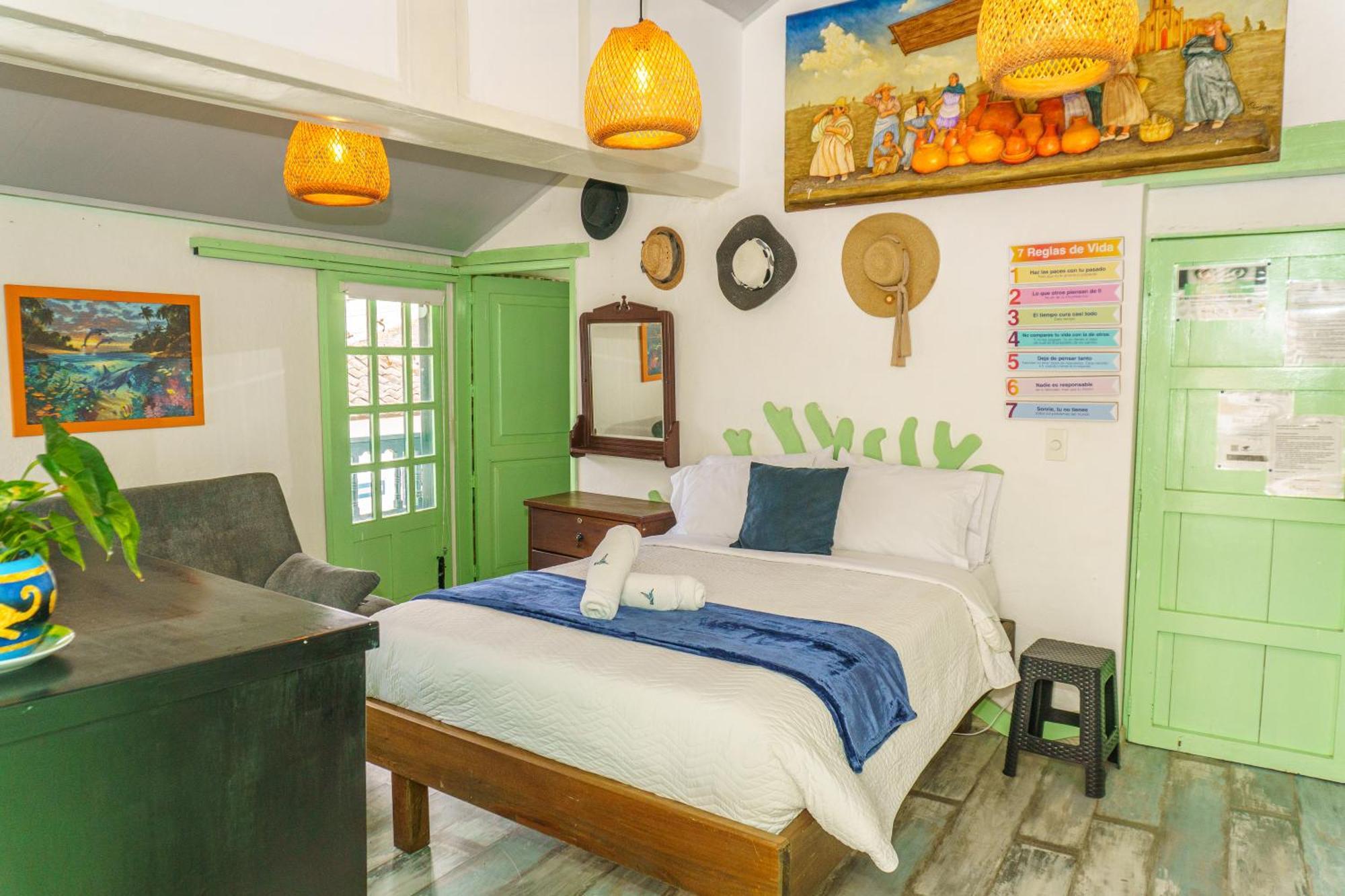Apartamentos Y Habitaciones Le Colibri - Villa De Leyva Zewnętrze zdjęcie