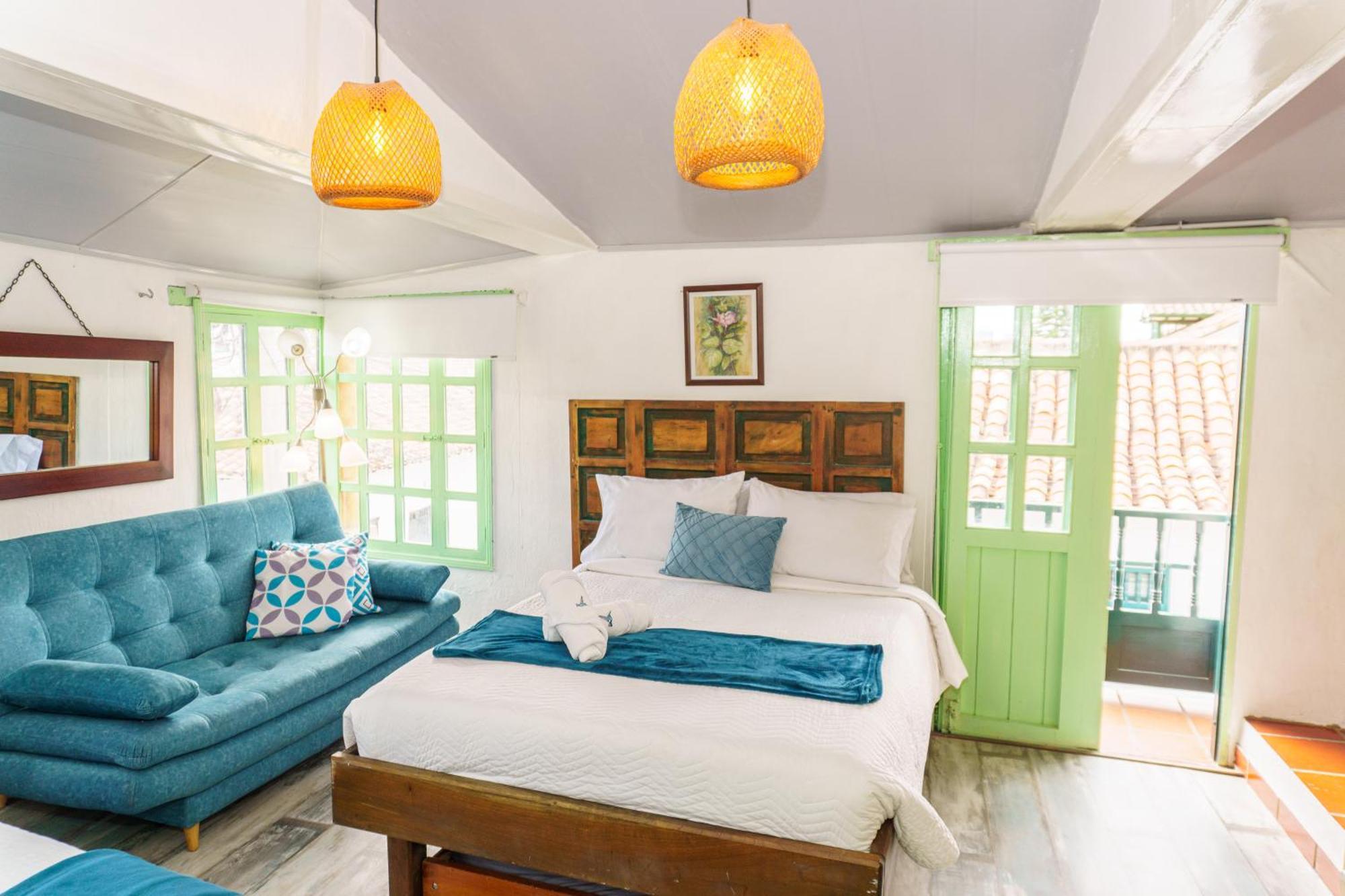 Apartamentos Y Habitaciones Le Colibri - Villa De Leyva Zewnętrze zdjęcie