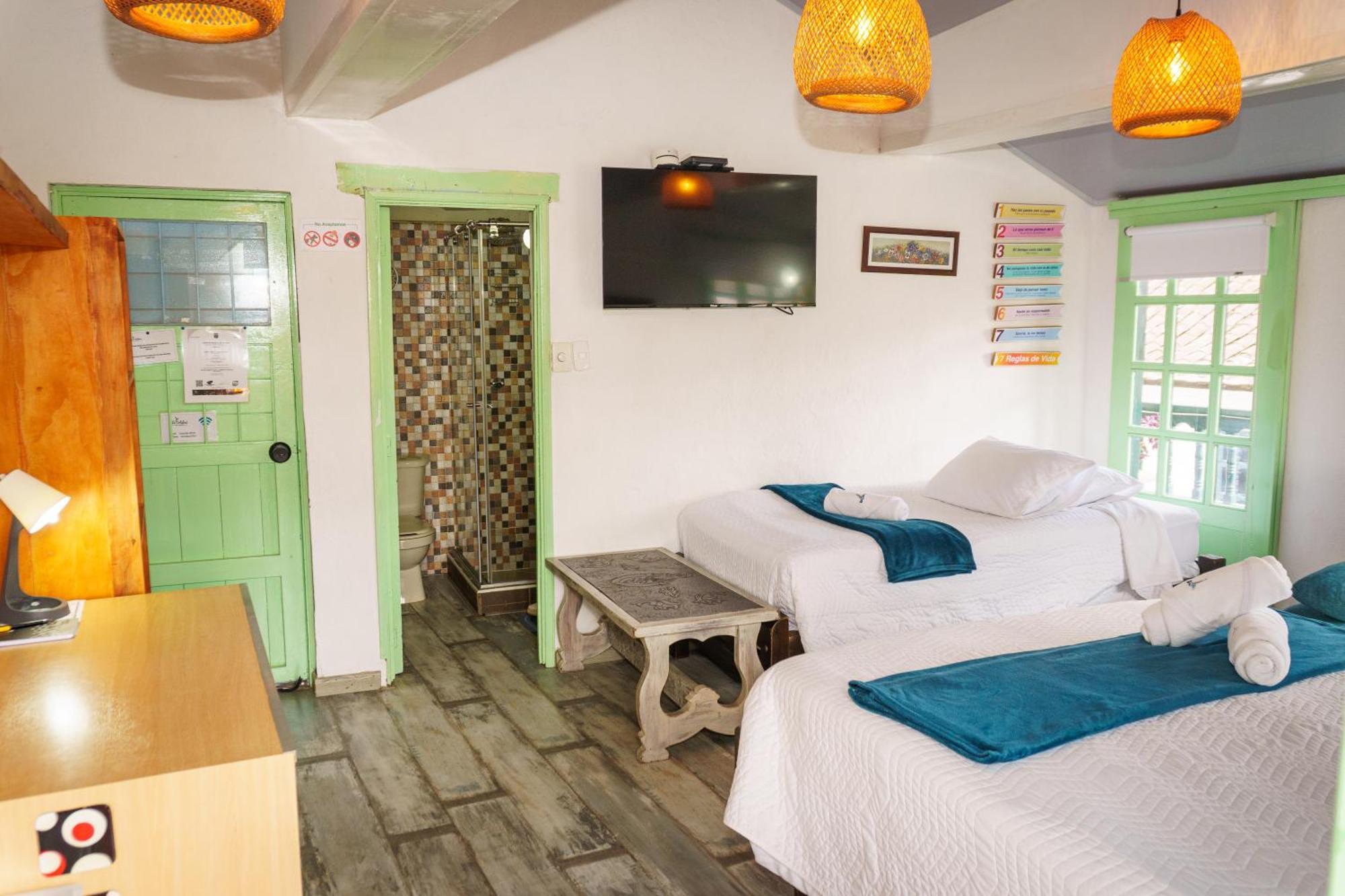 Apartamentos Y Habitaciones Le Colibri - Villa De Leyva Zewnętrze zdjęcie